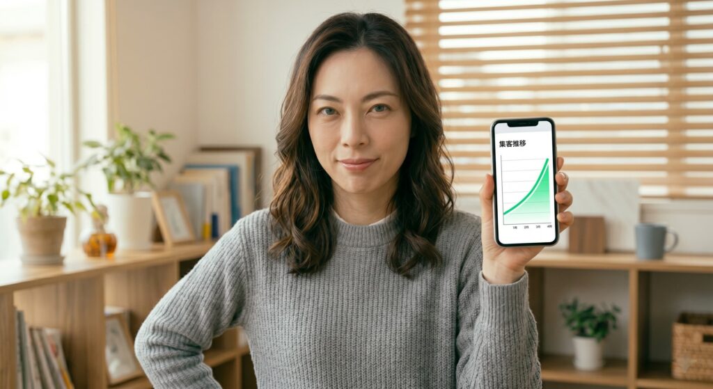 集客を自分でコントロールできるようになる