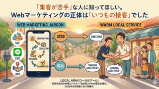 ウェブ集客の正体は、いつもの接客でした